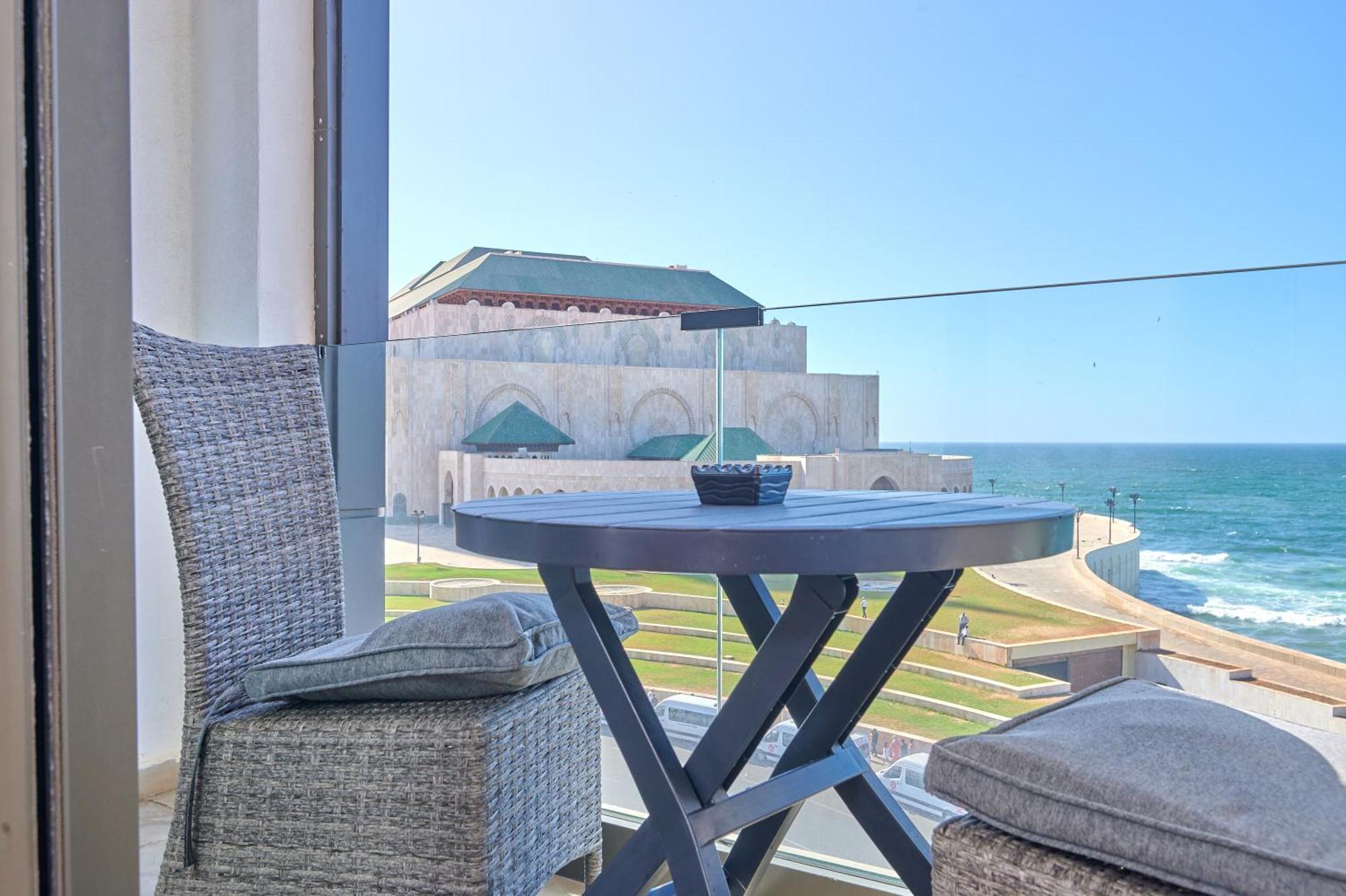 Apartment Sea View B2 - Mosquee Hassan II - By Thecasaedition Касабланка Экстерьер фото