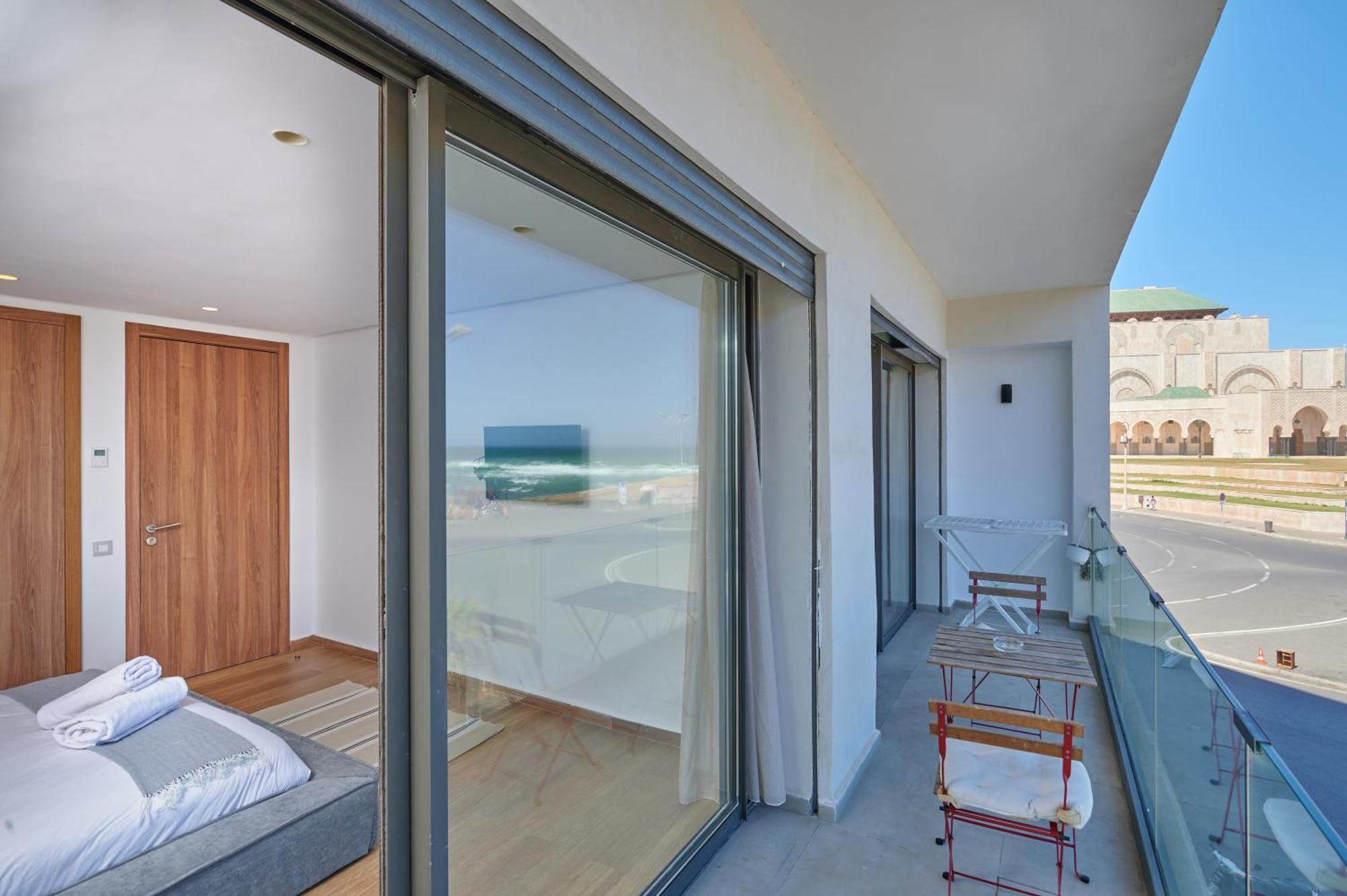 Apartment Sea View B2 - Mosquee Hassan II - By Thecasaedition Касабланка Экстерьер фото
